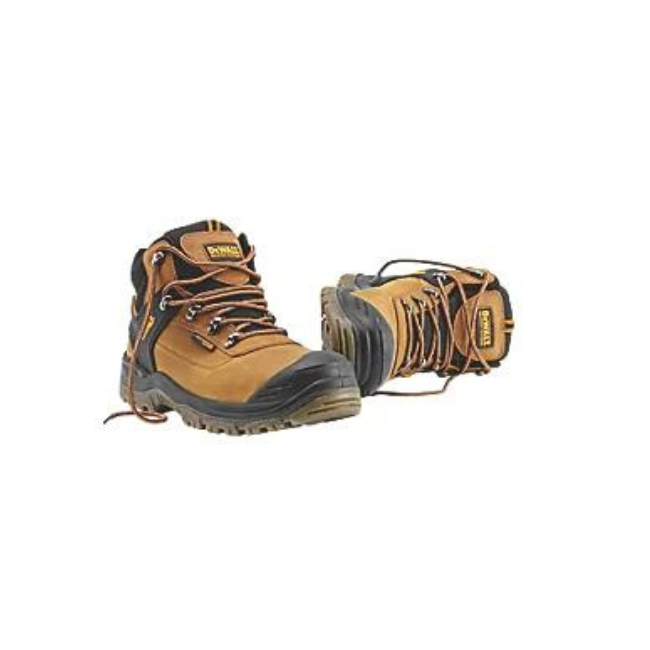 DEWALT PHOENIX SAFETY BOOTS TAN SIZE 9 - MonkeyTools
