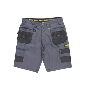 DEWALT RIPSTOP MULTI-POCKET SHORTS GREY / BLACK 36