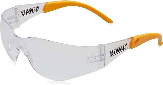 Dewalt Safety Glasses Impact Scratch Resistant Protective Eye Wear Clear Lens - MonkeyTools