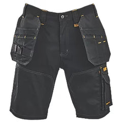 DEWALT SHELBY MULTI-POCKET SHORTS BLACK 32" W