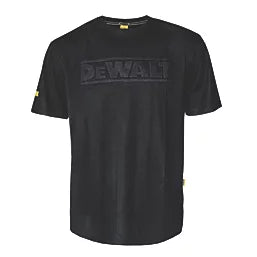 DEWALT SHORT SLEEVE 3D T-SHIRT BLACK LARGE 42-44" CHEST - MonkeyTools