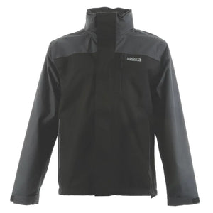 DEWALT STORM WATERPROOF JACKET BLACK / GREY LARGE 42-44
