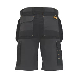 DEWALT VALDEZ WORK SHORTS GREY/BLACK 30" W - MonkeyTools