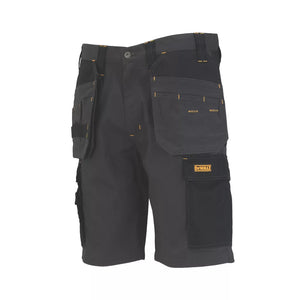 DEWALT VALDEZ WORK SHORTS GREY/BLACK 32