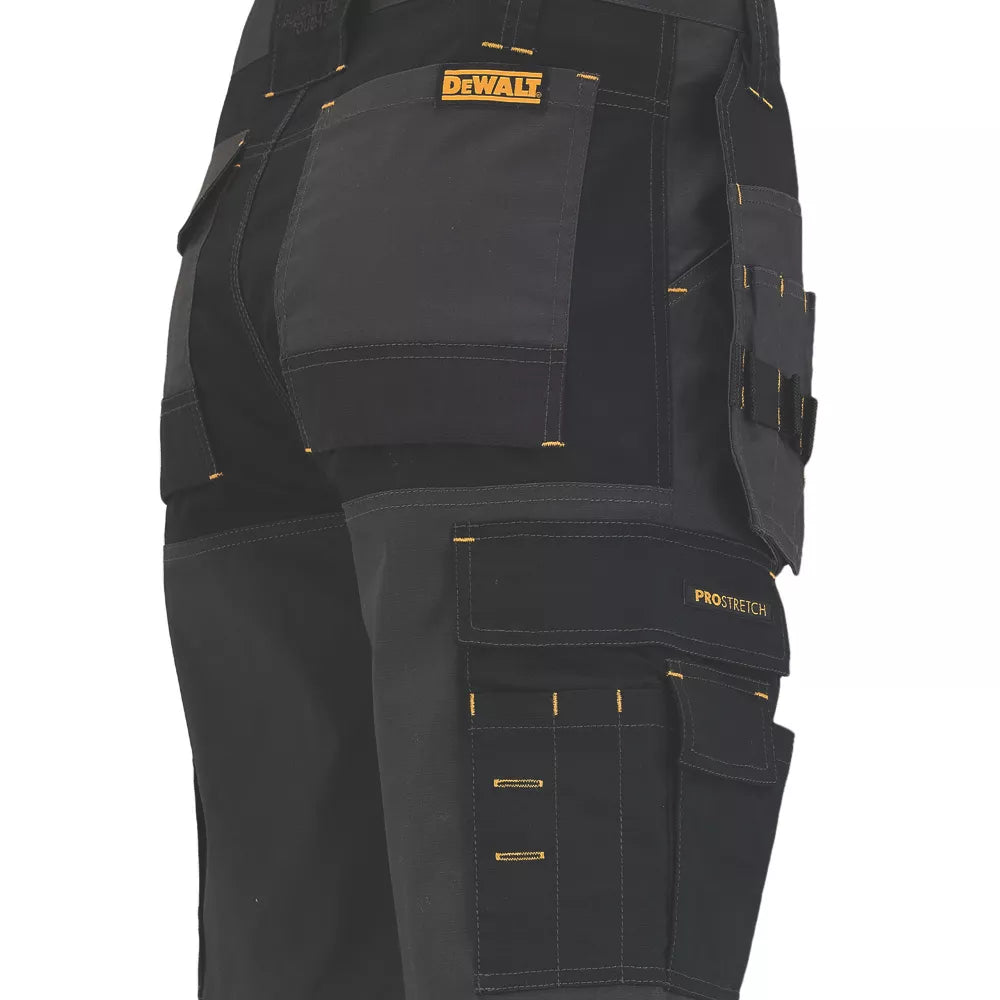 DEWALT VALDEZ WORK SHORTS GREY/BLACK 34" W - MonkeyTools