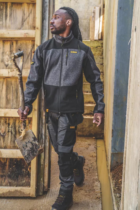 DEWALT WINSLOW FLEECE GREY/BLACK X LARGE 49" CHEST - MonkeyTools