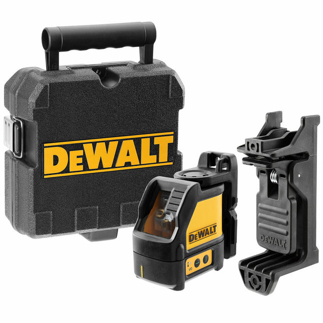Dewalt DW088CG Green Beam Cross Line Laser With Carry Case - MonkeyTools