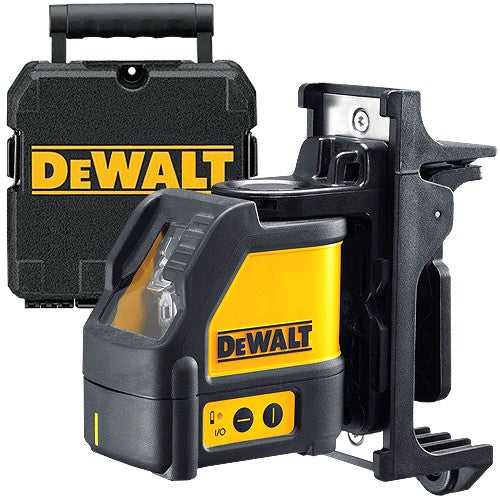 Dewalt DW088K Cross Line Laser Level Kit with Wall Mount Bracket - MonkeyTools