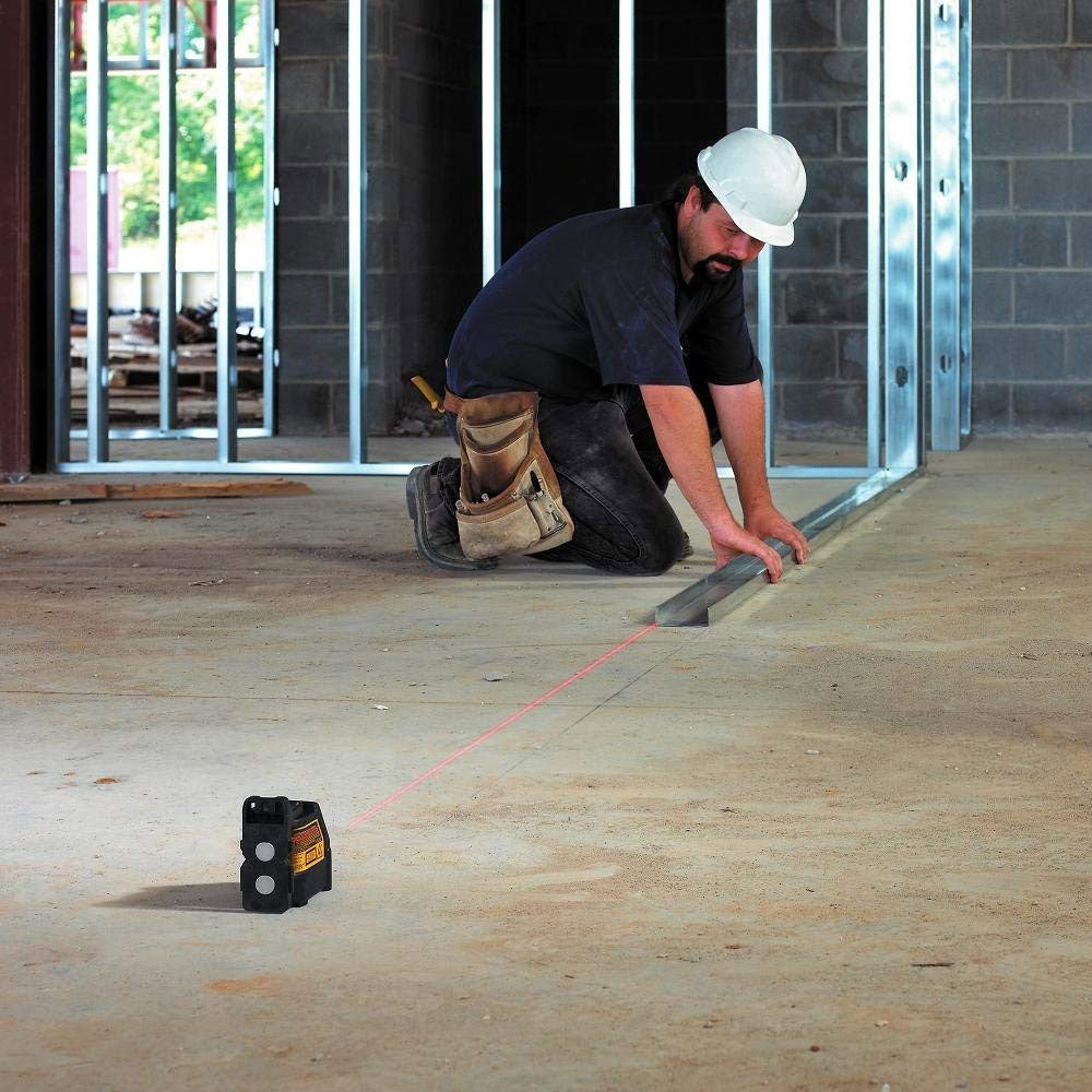 Dewalt DW088K Cross Line Laser Level Kit with Wall Mount Bracket - MonkeyTools