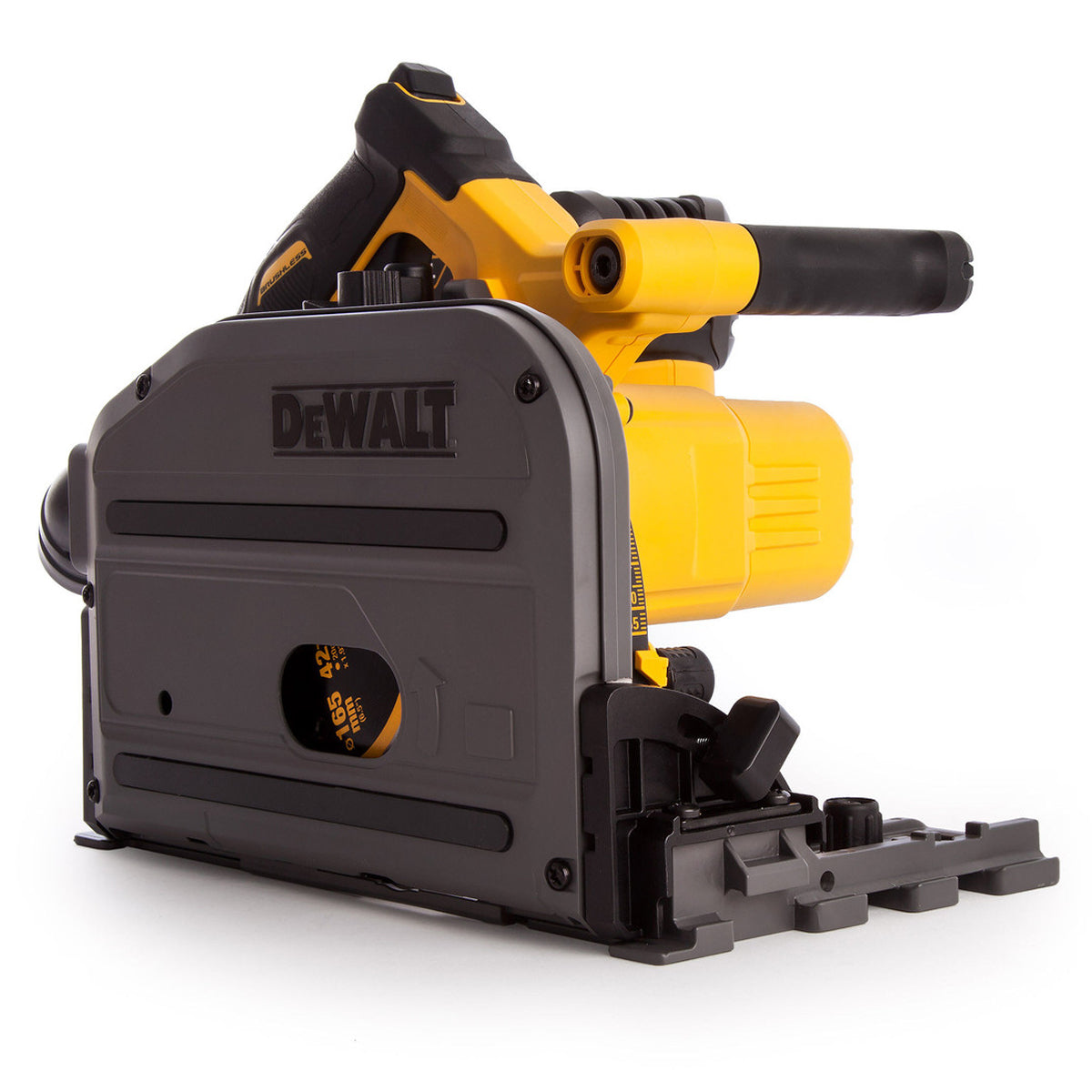 Dewalt DCS520T2 54V Flexvolt Brushless 165mm Plunge Saw with 2 x 6.0Ah Batteries Charger & Case - MonkeyTools