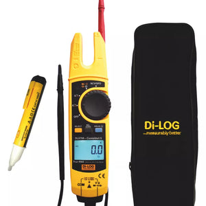 DI-LOG AC/DC OPEN-JAW TRUE RMS ELECTRICAL TESTER 200A - MonkeyTools