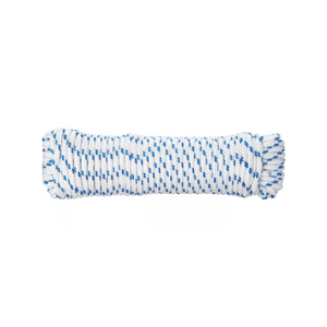 DIALL BRAIDED ROPE BLUE / WHITE 6MM X 20M - MonkeyTools