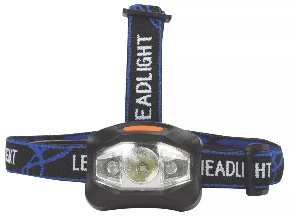 DIALL LED HEAD TORCH BLACK 120LM - MonkeyTools