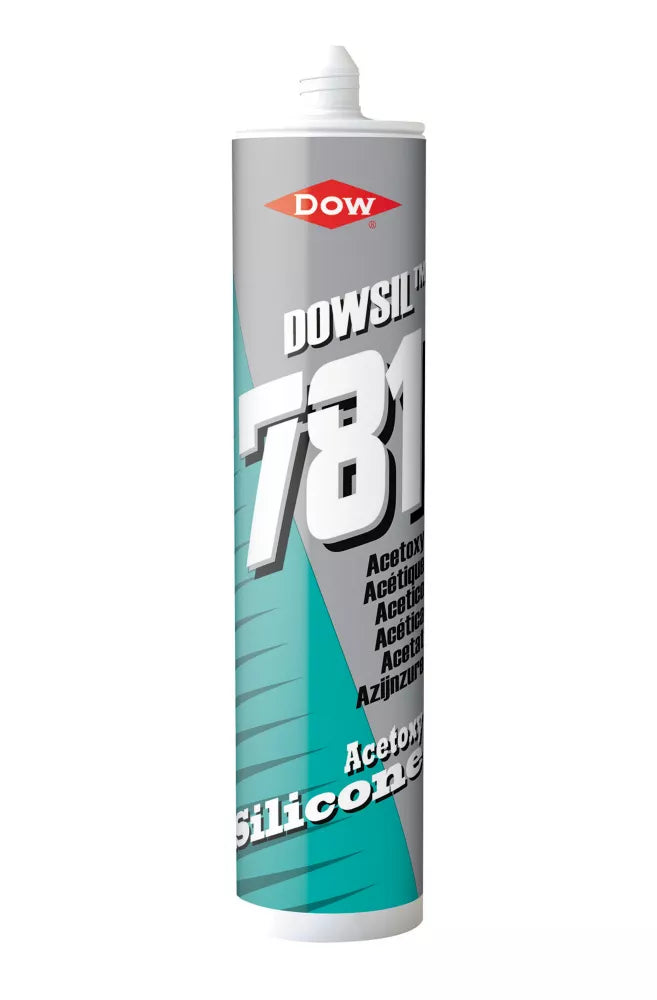 DOW 781 ACETOXY SILICONE SEALANT CLEAR 310ML - MonkeyTools