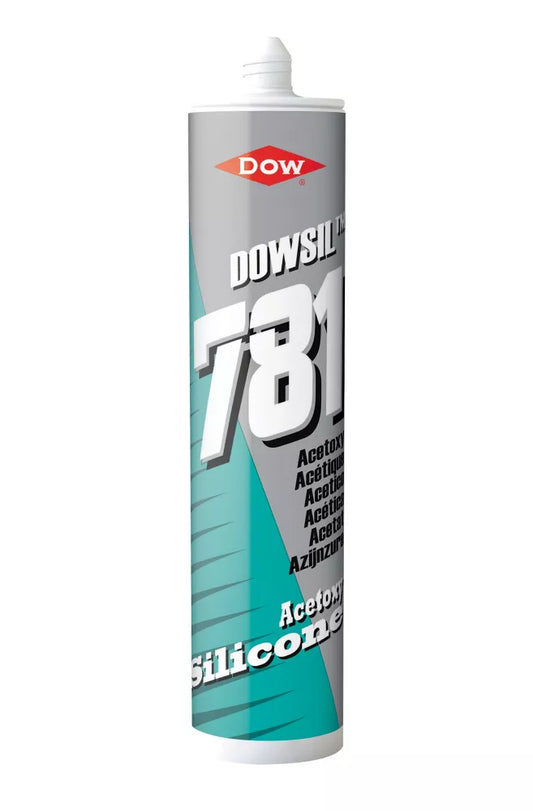 DOW 781 ACETOXY SILICONE SEALANT CLEAR 310ML - MonkeyTools