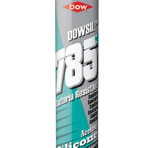 DOW 785+ BACTERIA RESISTANT SANITARY SILICONE WHITE 310ML - MonkeyTools
