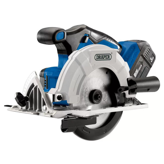 Draper D20CS165SET 20V Brushless Circular Saw 1 x 3.0Ah Battery With Fast Charger 00594 - MonkeyTools