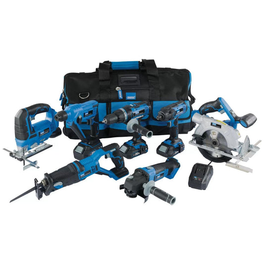 Draper PTK720VMK 20V Power Tool Storm Force Cordless 7 Piece Kit 07025 - MonkeyTools