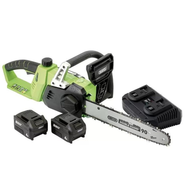 Draper PTKD20CS/41 D20 40V Chainsaw with 2 x Batteries and Fast Charger 30903 - MonkeyTools