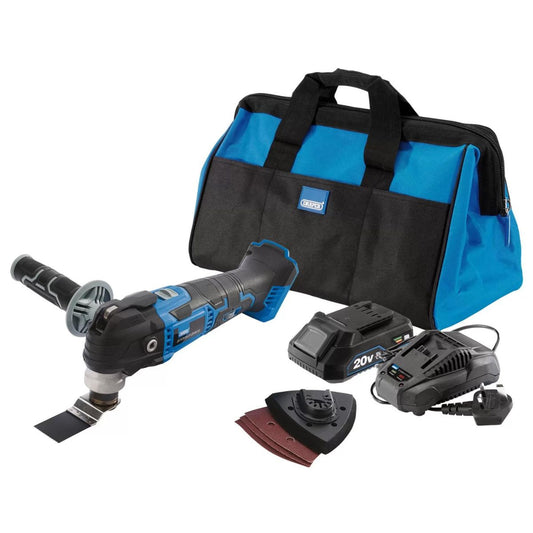 Draper Storm COMT20SFKIT 20V Oscillating Multi-Tool Kit 79900 - MonkeyTools