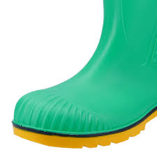 DUNLOP ACIFORT HAZGUARD SAFETY WELLIES GREEN SIZE 9 - MonkeyTools