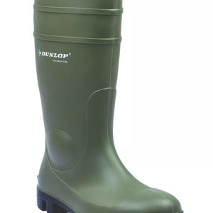 DUNLOP PROTOMASTOR SAFETY WELLIES GREEN SIZE 13 - MonkeyTools