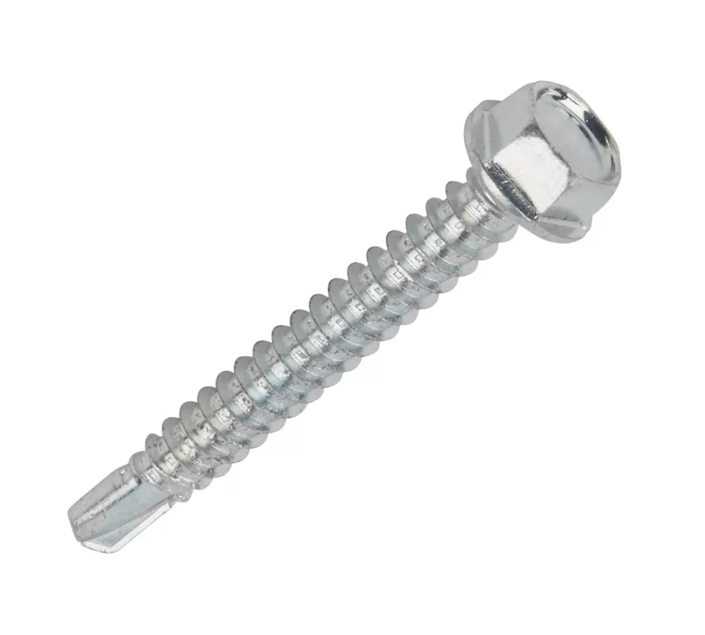 EASYDRIVE FLANGE SELF-DRILLING SCREWS 5.5MM X 25MM 100 PACK - MonkeyTools