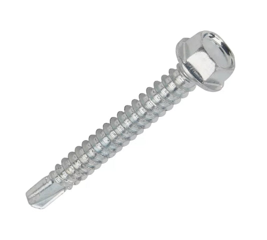 EASYDRIVE FLANGE SELF-DRILLING SCREWS 5.5MM X 38MM 100 PACK - MonkeyTools