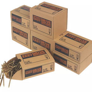 EASYDRIVE PZ COUNTERSUNK WOODSCREWS TRADE PACK 1000 PCS - MonkeyTools