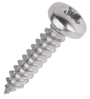 EASYDRIVE PZ PAN SELF-TAPPING SCREWS 8GA X 1