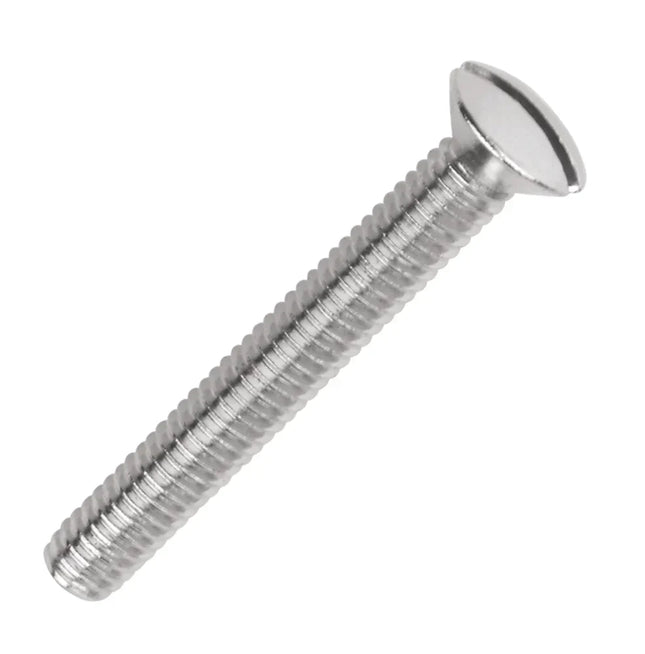 EASYDRIVE SLOTTED RAISED ELECTRICAL SCREWS M3.5 X 40MM 50 PACK - MonkeyTools