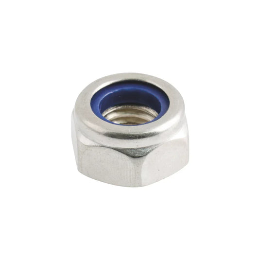 EASYFIX A2 STAINLESS STEEL NYLON LOCK NUTS M10 100 PACK - MonkeyTools