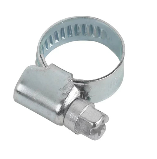 EASYFIX BLUE ZINC-PLATED HOSE CLIPS 10-16MM 10 PACK - MonkeyTools