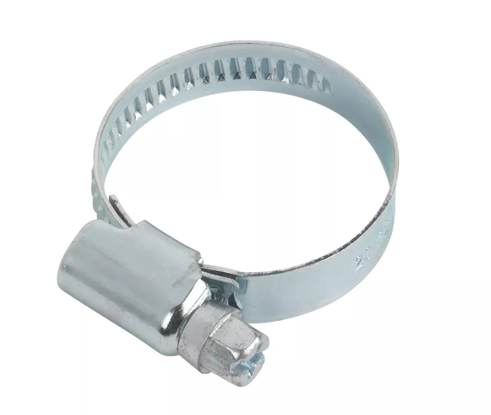 EASYFIX BLUE ZINC-PLATED HOSE CLIPS 20-32MM 10 PACK - MonkeyTools