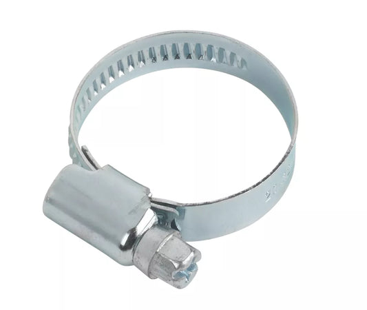 EASYFIX BLUE ZINC-PLATED HOSE CLIPS 20-32MM 10 PACK - MonkeyTools