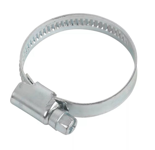 EASYFIX BLUE ZINC-PLATED HOSE CLIPS 25-40MM 10 PACK - MonkeyTools