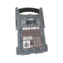 EASYFIX BZP MIXED RIVETS PACK 900 PCS