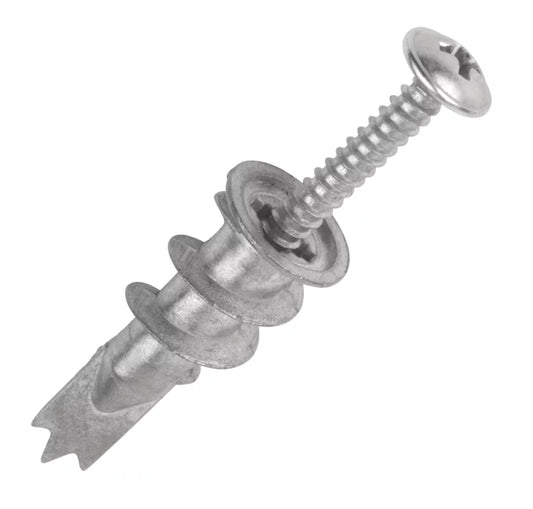 EASYFIX SELF-DRILL PLASTERBOARD FIXINGS METAL 32MM 100 PACK - MonkeyTools