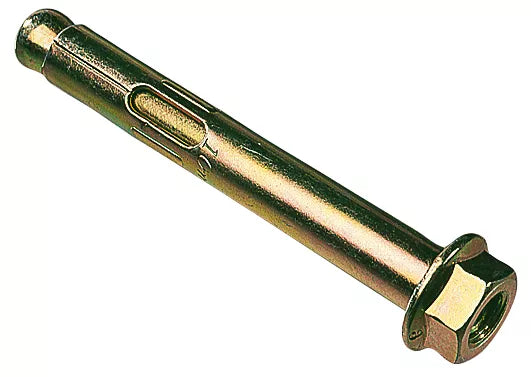 EASYFIX SLEEVE ANCHORS YELLOW ZINC-PLATED 16MM X 145MM M12 10 PACK - MonkeyTools