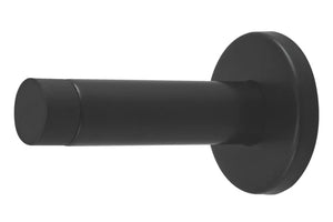 ECLIPSE CYLINDER PROJECTION SOLID WALL DOOR STOP 20 X 85MM MATT BLACK - MonkeyTools