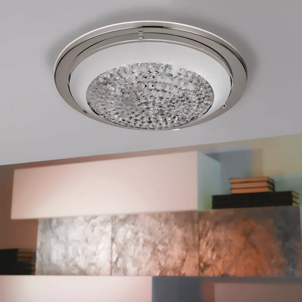 EGLO ACOLLA LED WALL & CEILING LIGHT CHROME 6W 1110LM - MonkeyTools