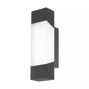 EGLO GORZANO OUTDOOR LED WALL LIGHT BLACK 8W 550LM - MonkeyTools