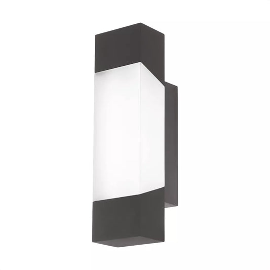 EGLO GORZANO OUTDOOR LED WALL LIGHT BLACK 8W 550LM - MonkeyTools