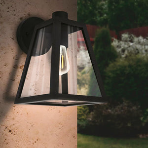 EGLO MIRANDOLA OUTDOOR WALL LIGHT BLACK - MonkeyTools