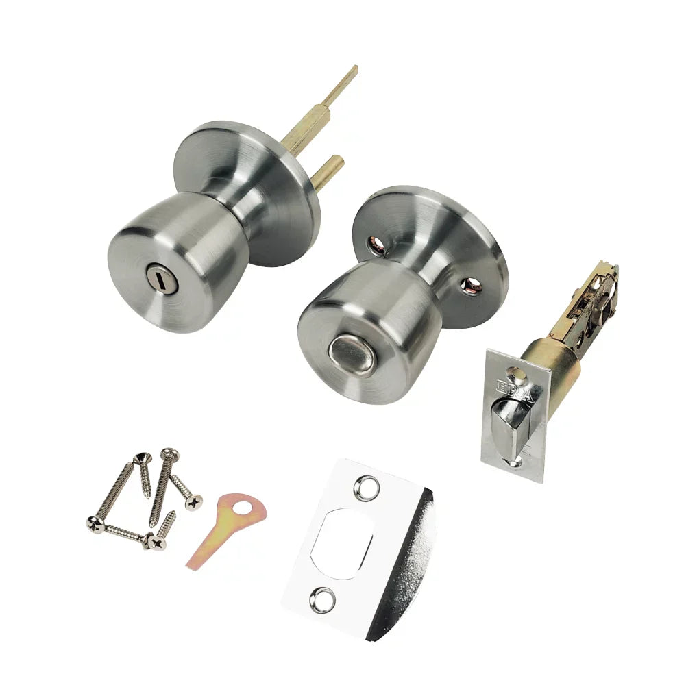 ERA PRIVACY LOCK SET SATIN STAINLESS STEEL 67MM - MonkeyTools
