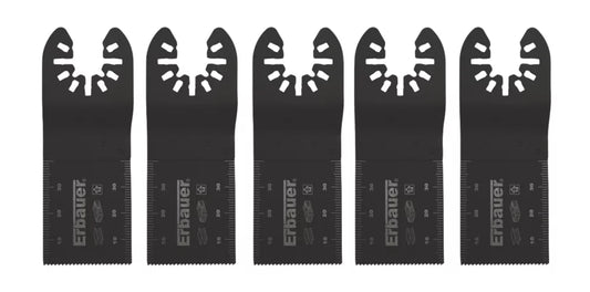 ERBAUER MLT45703 MULTI-MATERIAL PLUNGE CUTTING BLADES 34MM 5 PACK - MonkeyTools