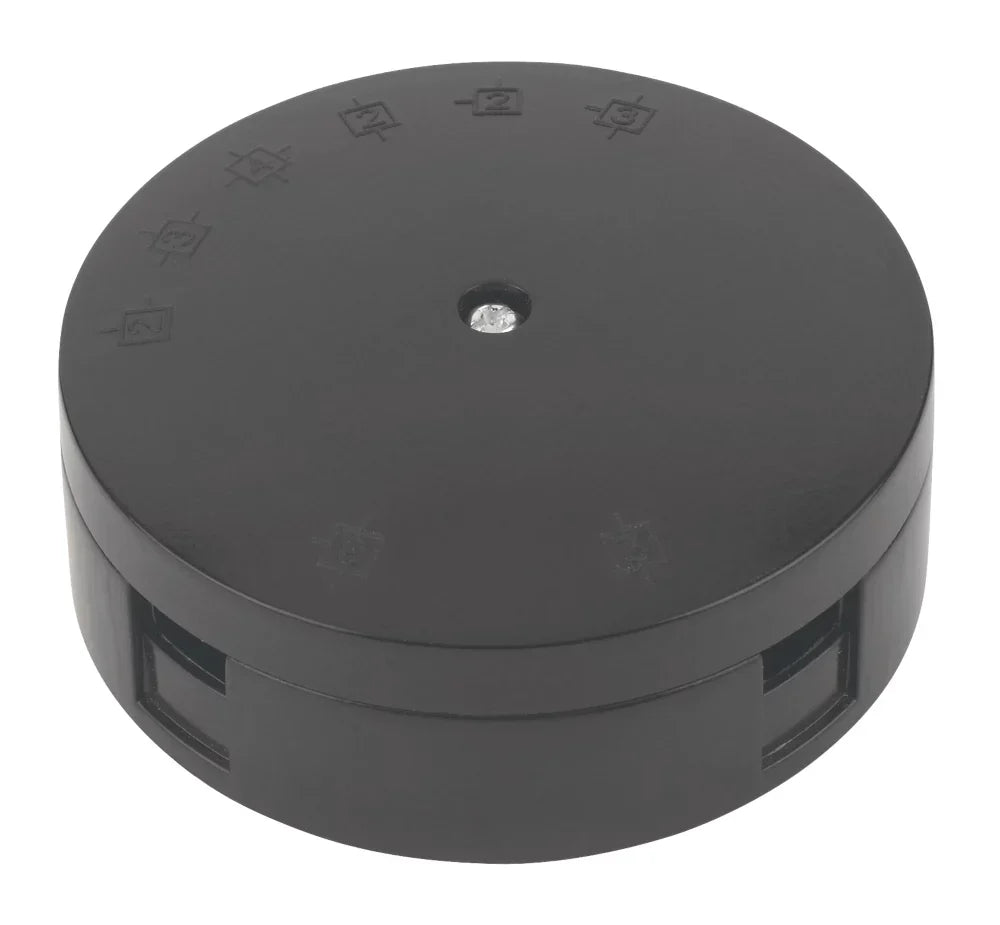 30A 3-TERMINAL HEAVY DUTY JUNCTION BOX BLACK - MonkeyTools