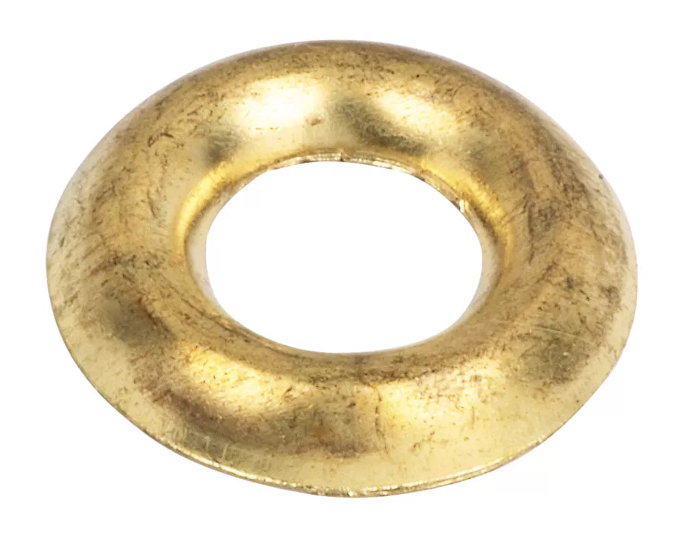 8GA SURFACE SCREW CUPS BRASS 100 PACK - MonkeyTools
