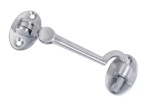 CABIN HOOK SATIN CHROME 100MM - MonkeyTools