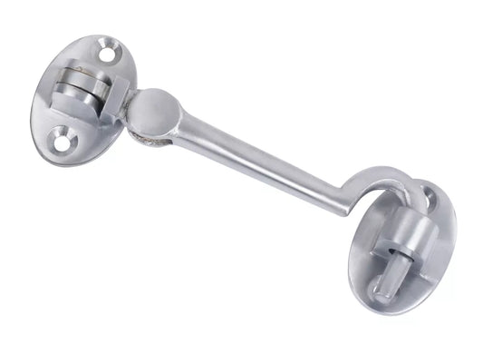 CABIN HOOK SATIN CHROME 100MM - MonkeyTools